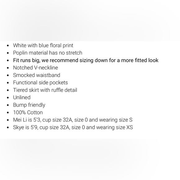 Kiana Poplin Maxi Dress | Blue - Size Medium - Picture 9 of 11